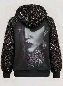 Damen Sweat Jacke Frau mit Taschen Damenmode Live Shopping