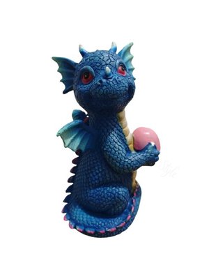 Deko Drache Blau Gr. 23x10 cm Damenmode Live Shopping